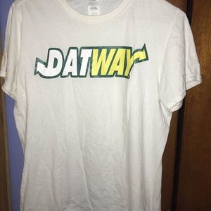 Trendy cute Dat Way Migos saying tee !